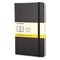 Moleskine Classic Hardcover Notebook - Black, Gridded, 8-1/4" x 5"
